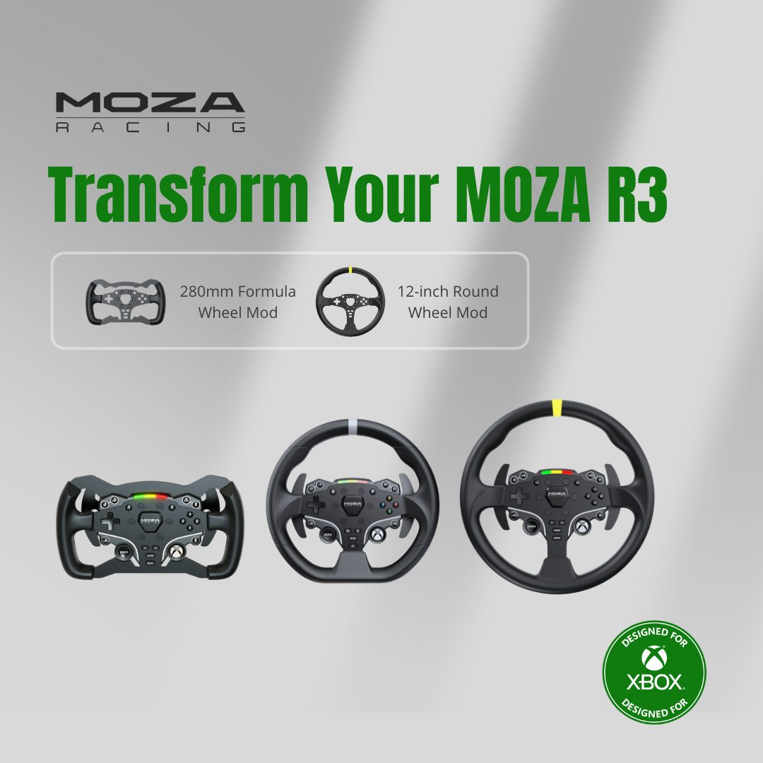 MOZA Racing R3 3.9nm直驅方向盤套裝(XBOX/PC版)