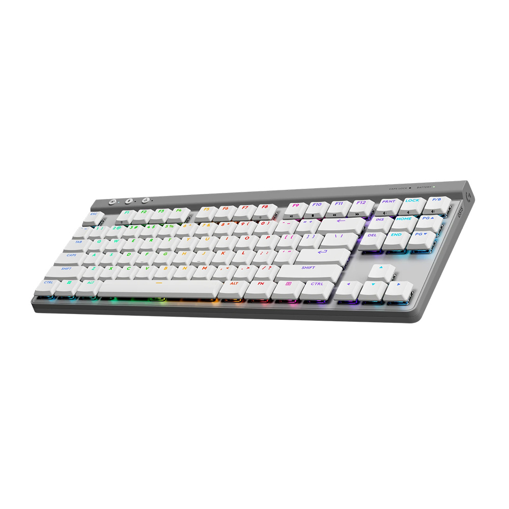 Logitech G515 LIGHTSPEED TKL 三模 無線遊戲鍵盤(白色)