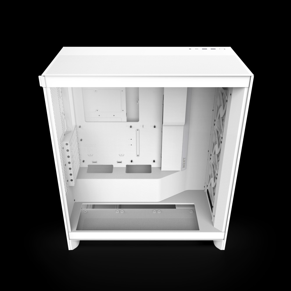 NZXT H7 Flow 2024 Edition ATX機箱(白色-無光)