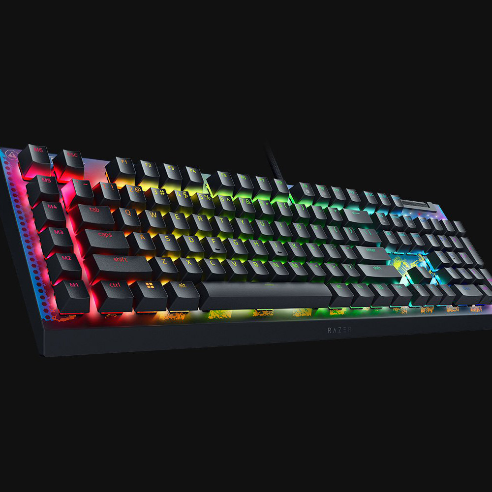 Razer BlackWidow V4 X 機械式鍵盤(線性黃軸)(Fortnite特別版)