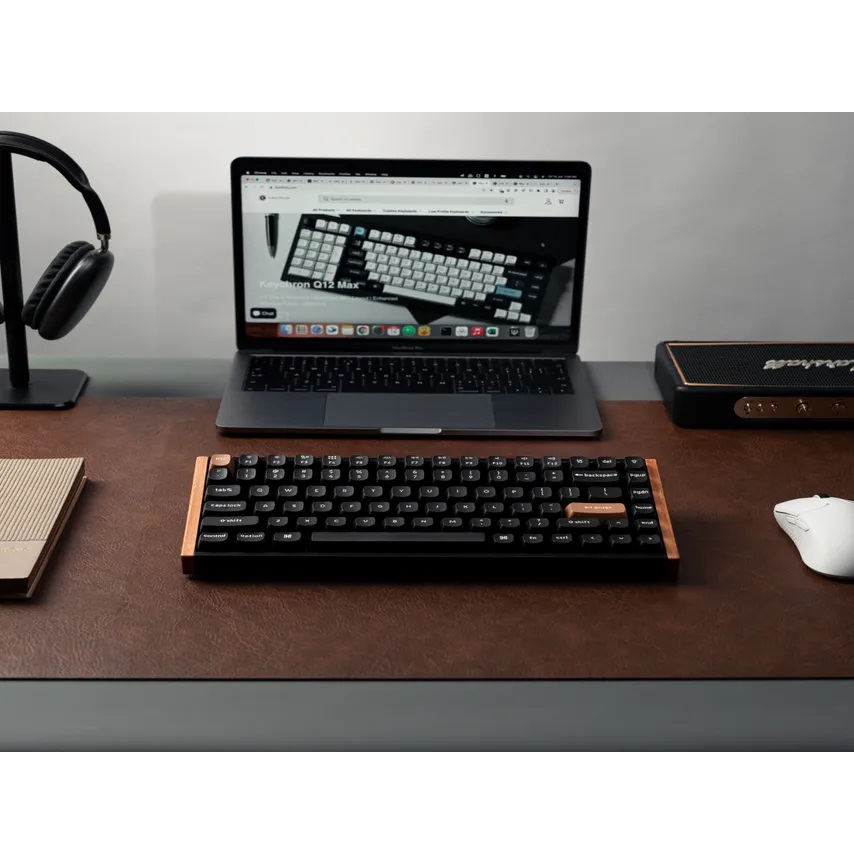Keychron K2 HE (K2H-J1) QMK 三模 無線磁軸鍵盤(普通版-黑鋁框)