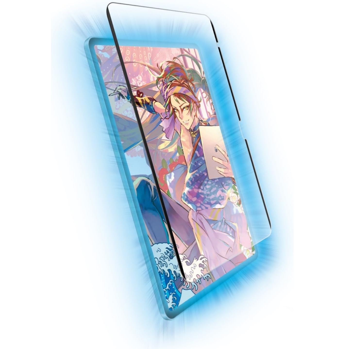 ELECOM 11-inch iPad Air (M2) 防反光紙繪質感保護貼(上質紙-裝脫式)