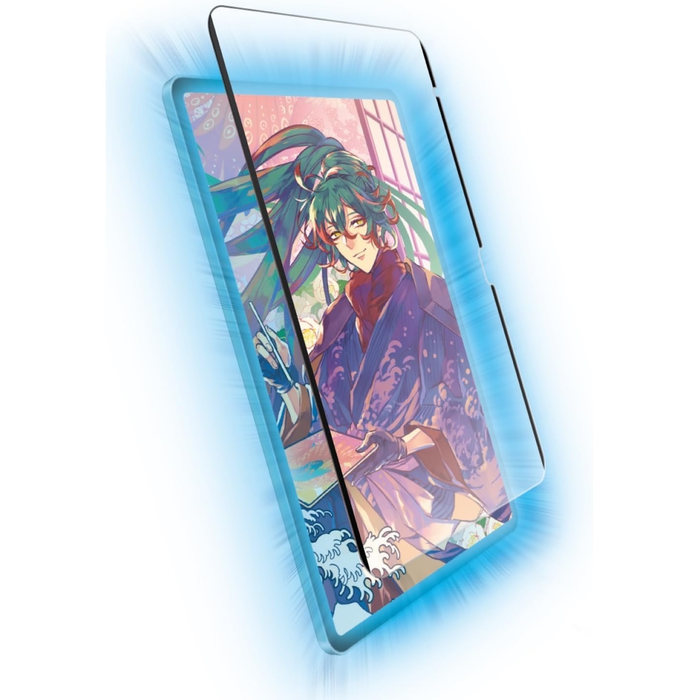 ELECOM 13-inch iPad Air (M2) 防反光紙繪質感保護貼(肯特紙-裝脫式)