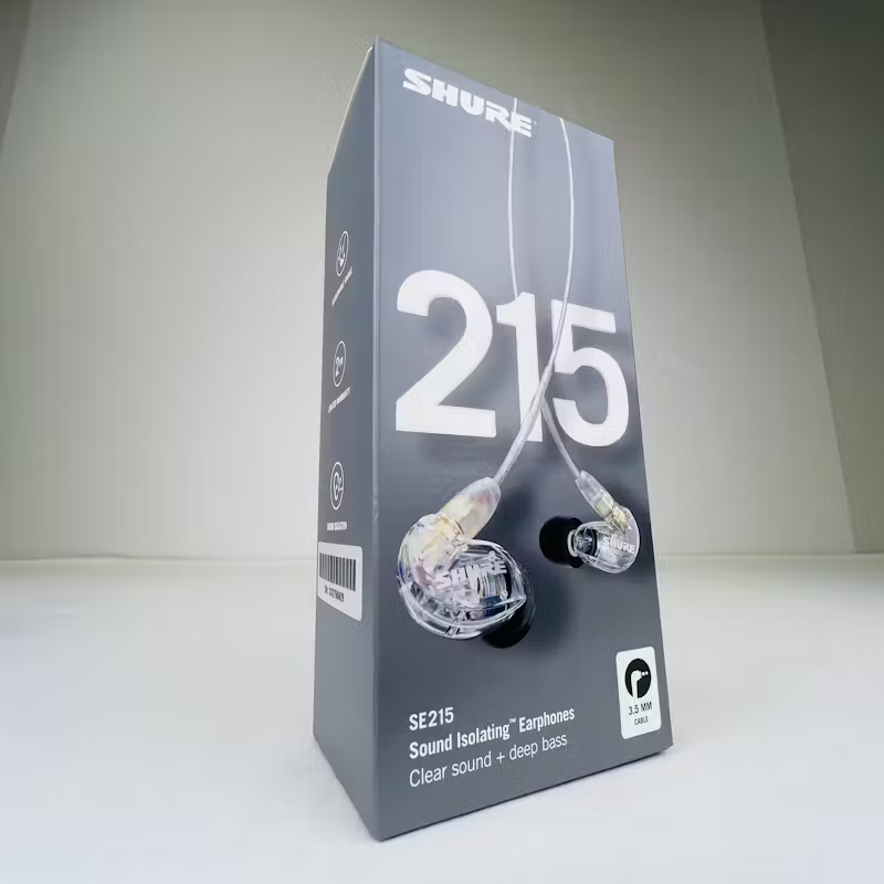 Shure SE215 隔音入耳式耳機(透明)