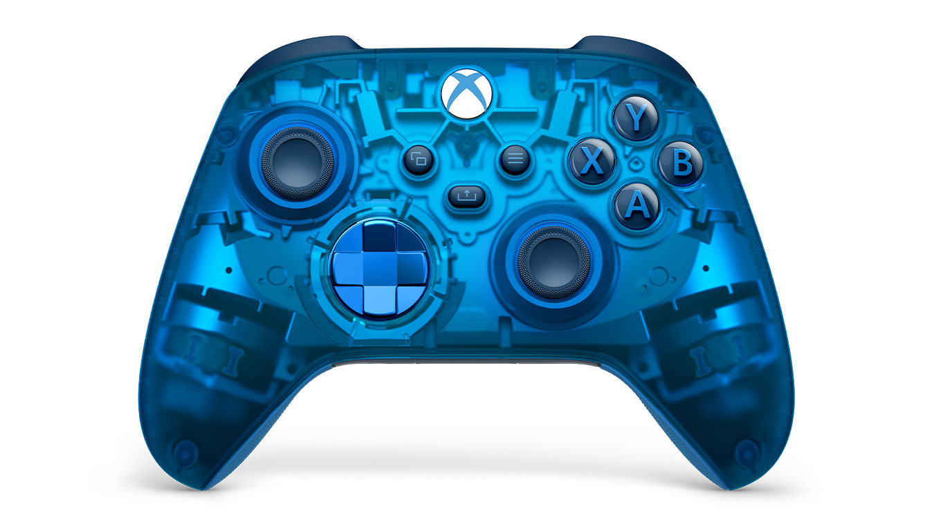 Xbox 無線控制器 特別版(透明蔚藍-Sky Cipher)