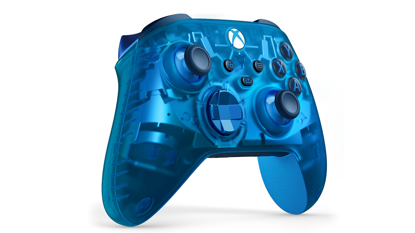 Xbox 無線控制器 特別版(透明蔚藍-Sky Cipher)