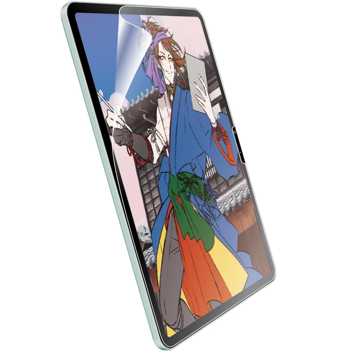 ELECOM 11-inch iPad Air (M2) 防反光紙繪質感保護貼(上質紙-易貼式)