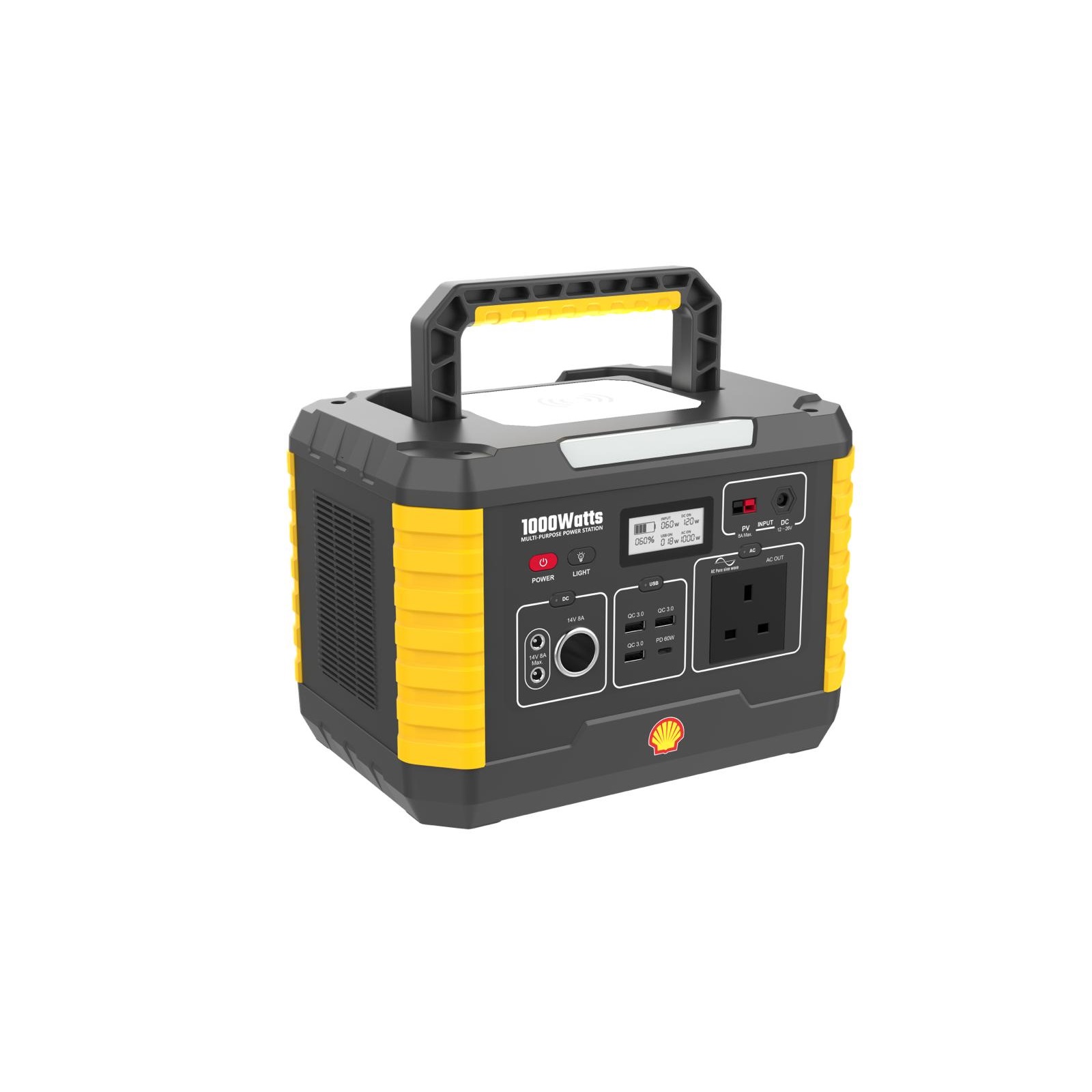 Shell MP1000 便攜式270,000mAh超大容量行動電源站