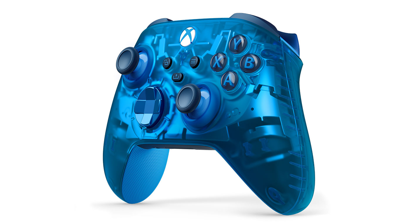 Xbox 無線控制器 特別版(透明蔚藍-Sky Cipher)