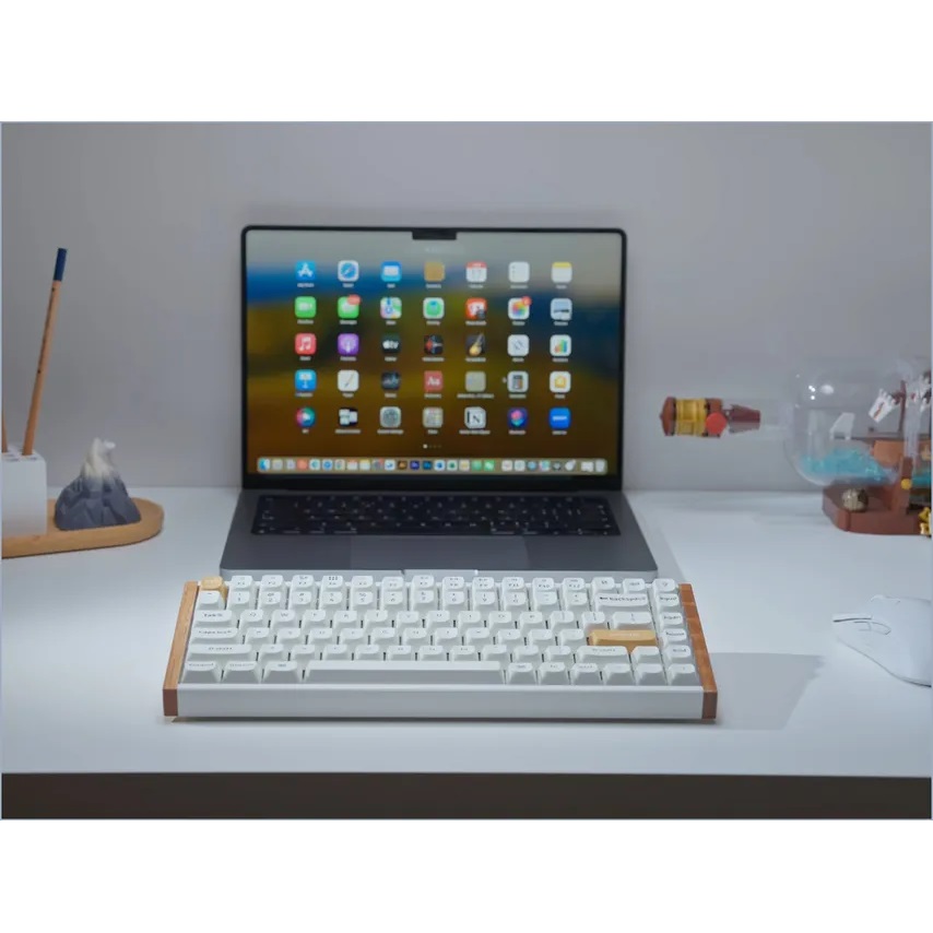 Keychron K2 HE (K2H-J1) QMK 三模 無線磁軸鍵盤(普通版-黑鋁框)