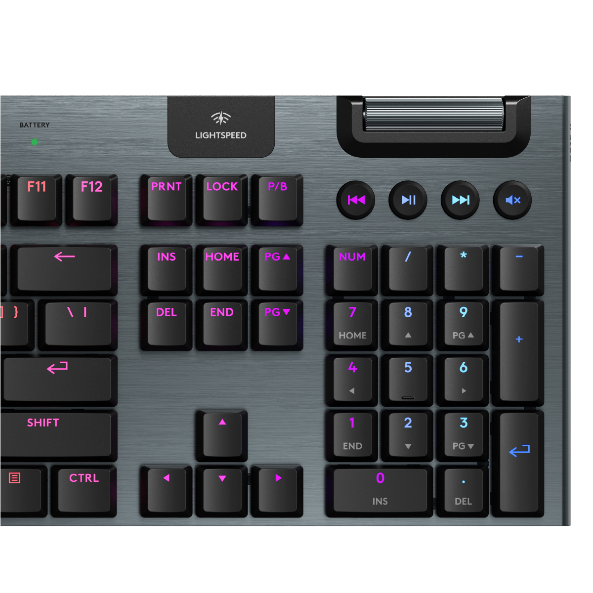 Logitech G915 X LIGHTSPEED 無線 RGB 機械電競鍵盤(Linear-黑色)