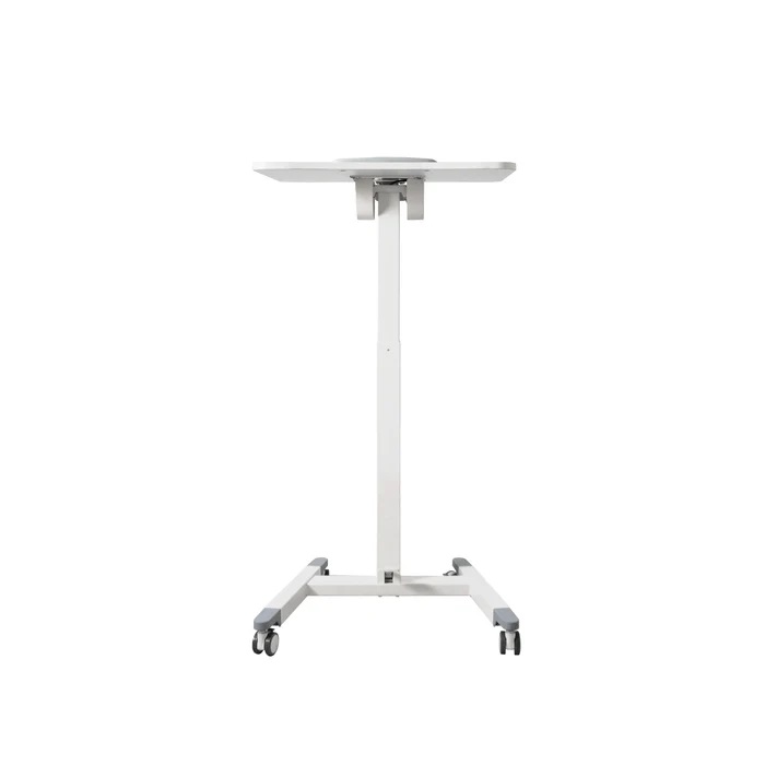 Zenox Ergonomics Rover Mobile Standing Desk 移動式手動升降人體工學辦公枱(白色)