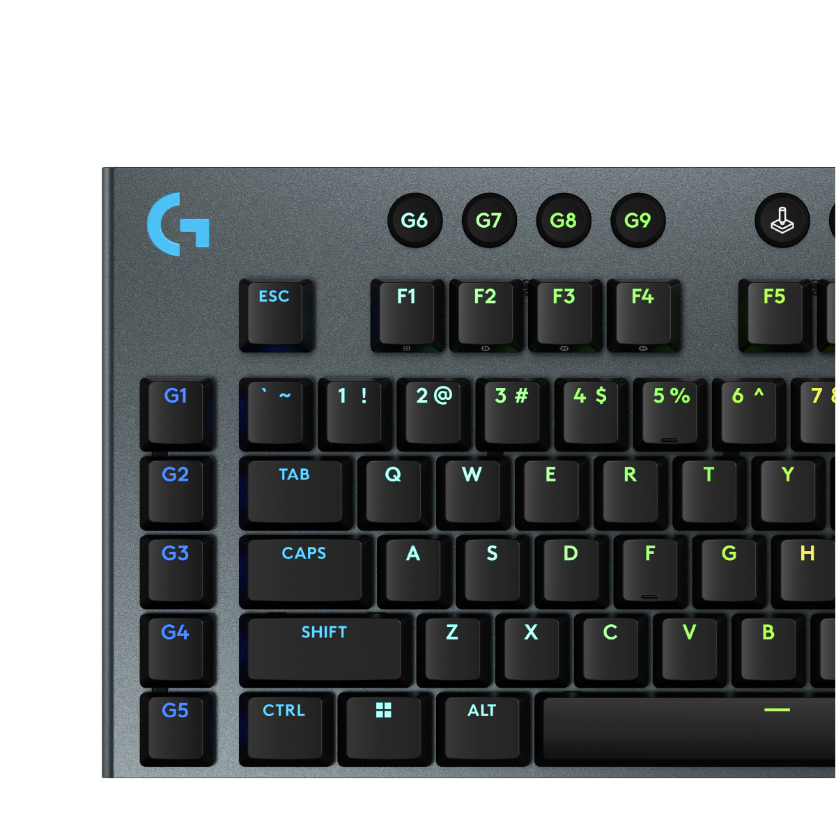 Logitech G915 X RGB 有線 機械電競鍵盤(Linear-黑色)
