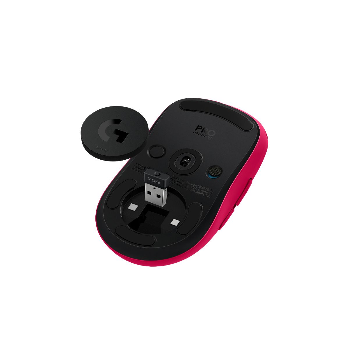 Logitech G PRO 2 LIGHTSPEED無線遊戲滑鼠(粉紅色)