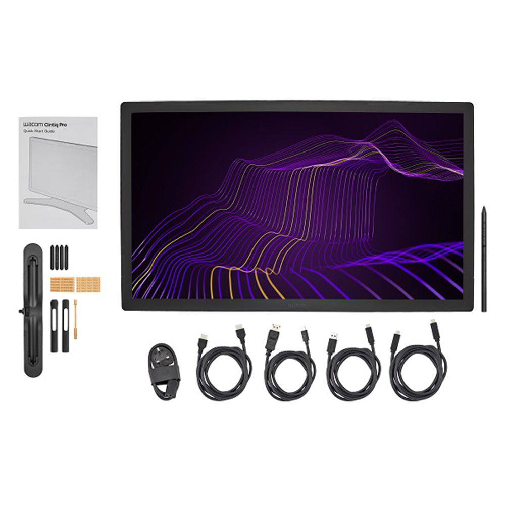 Wacom Cintiq Pro 27 27吋 4K UHD 10-Bit 120Hz 專業級繪圖顯示器(DTH271KOC)