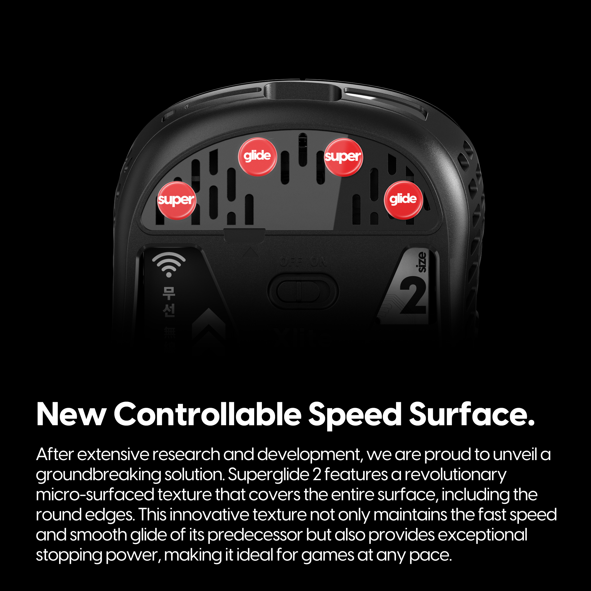 Pulsar Superglide V2 滑鼠腳貼 6mm通用圓點 (紅 (6MMSGR2))
