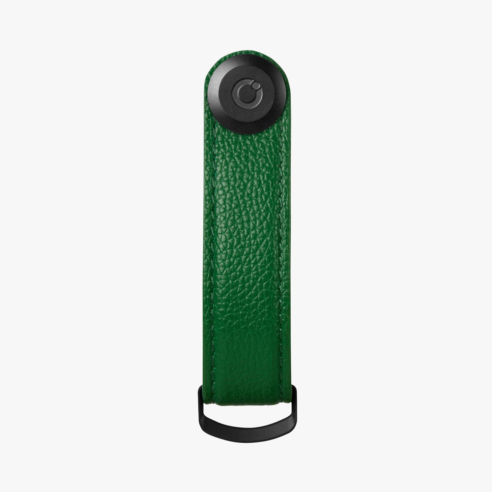 Orbitkey Pebbled Leather Key Organiser 荔枝皮鎖匙收納帶(綠寶石)