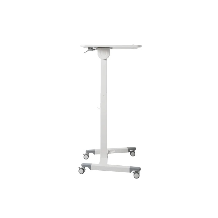 Zenox Ergonomics Rover Mobile Standing Desk 移動式手動升降人體工學辦公枱(白色)