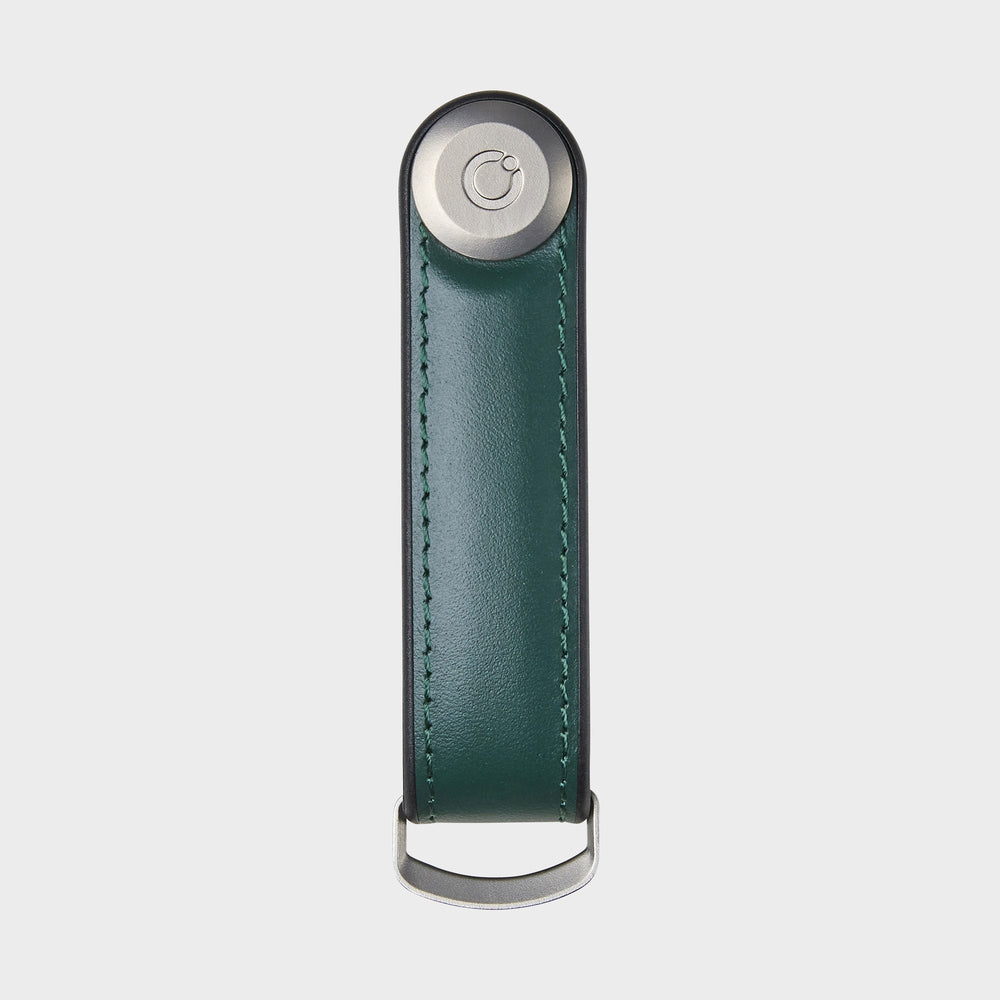 Orbitkey Hybrid Leather Key Organiser 混合皮革鎖匙收納帶(棕櫚綠)