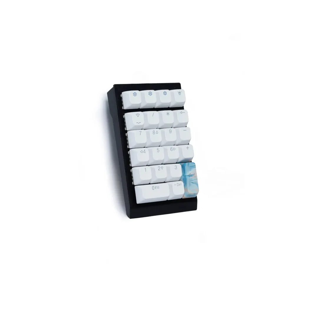 Tai-Hao Doubleshot ABS/BOBO Profile/149 Keycaps/1 Key Puller (B11WH011)(Coastal Blue)
