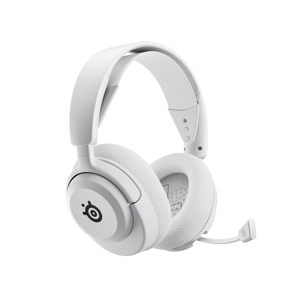SteelSeries Arctis Nova 5P 2.4GHz/藍牙 無線遊戲耳機(61674)(PS5版-白色)