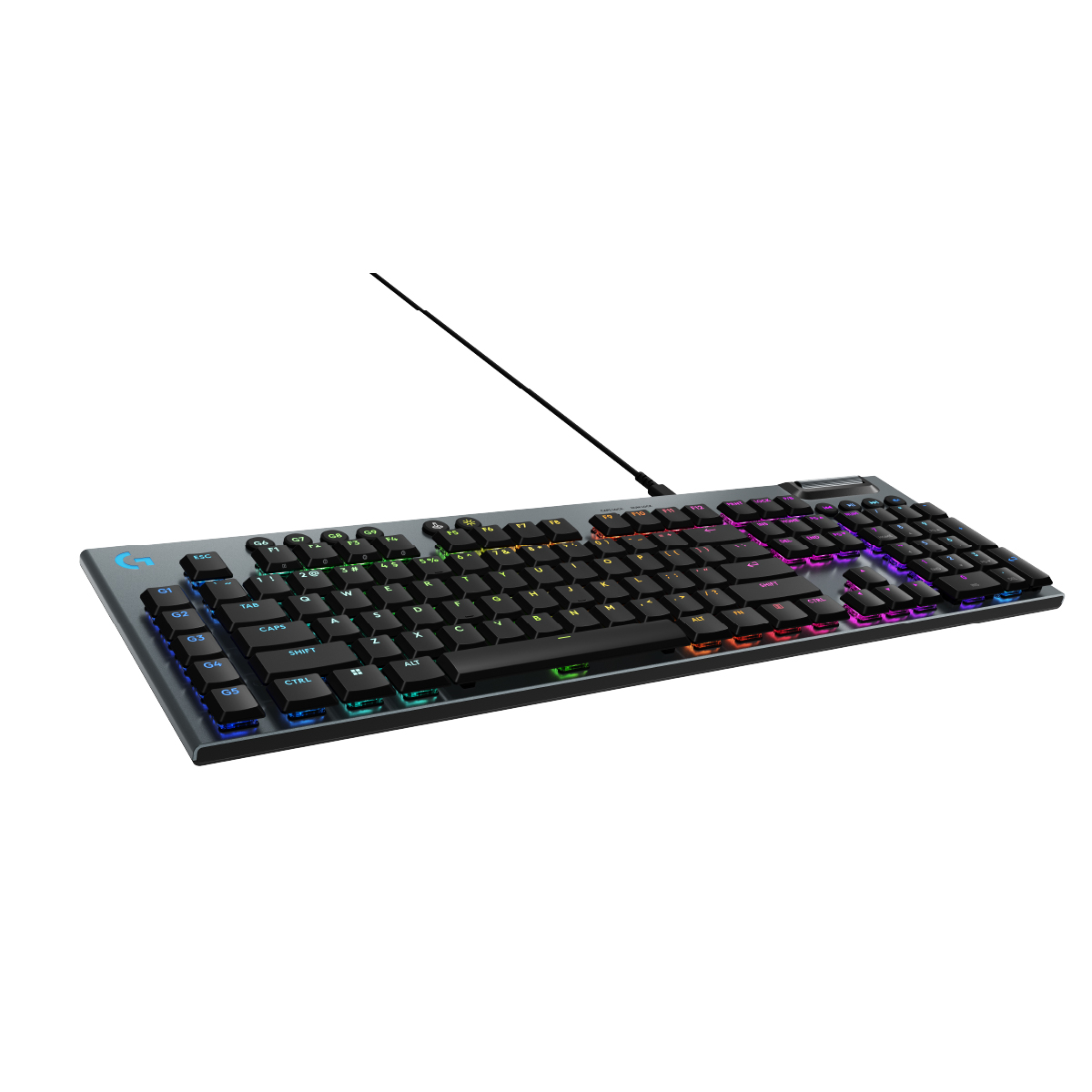 Logitech G915 X RGB 有線 機械電競鍵盤(Linear-黑色)