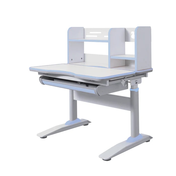 Zenox Kids Squirrel Ergonomic Adjustable Desk 松鼠兒童人體工學手動升降枱(Sky Blue-80cm)