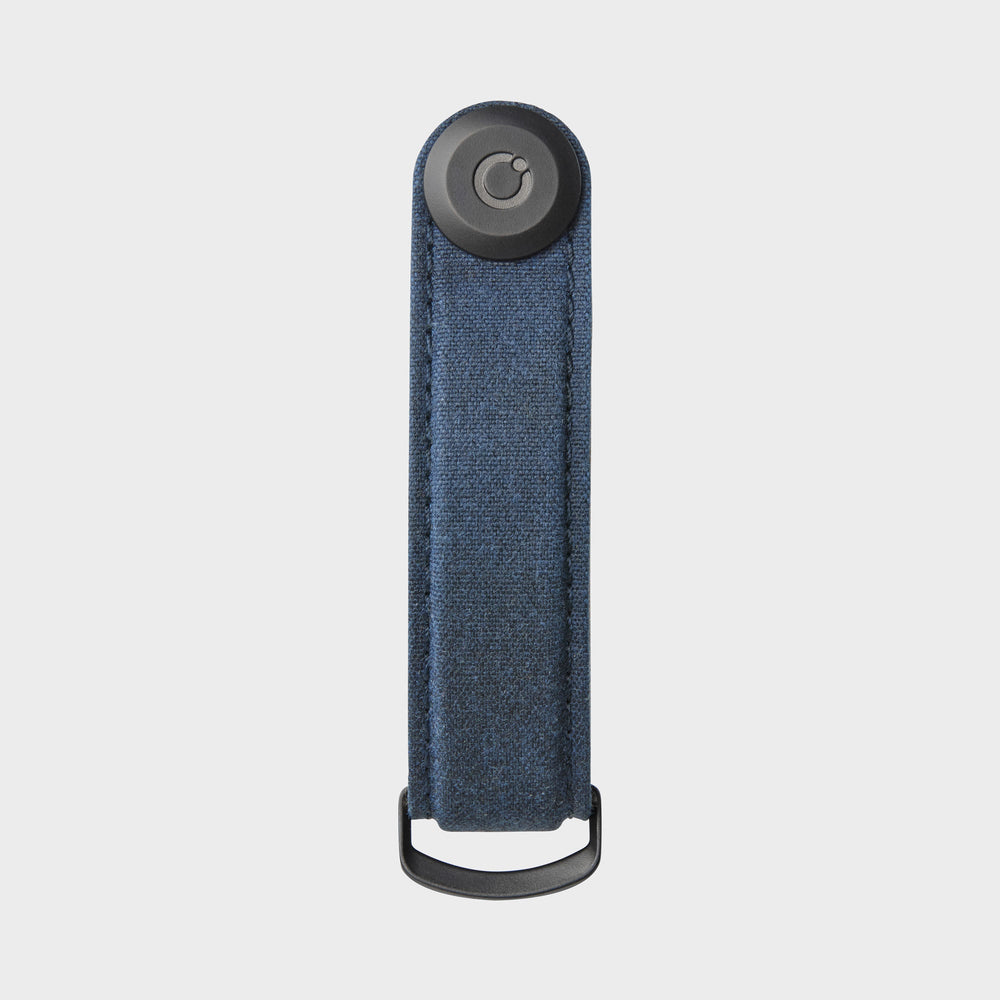 Orbitkey Waxed Canvas Key Organiser 鎖匙收納帶(海軍藍)