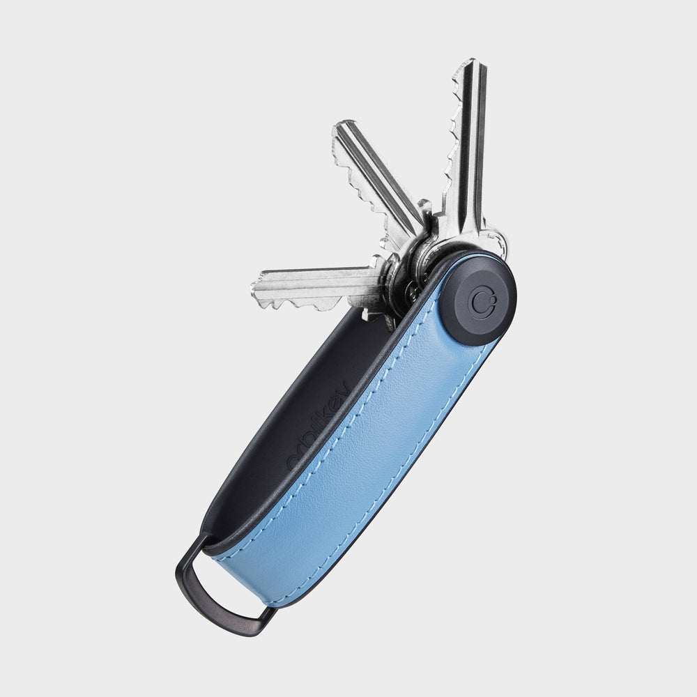 Orbitkey Hybrid Leather Key Organiser 混合皮革鎖匙收納帶(湖藍)