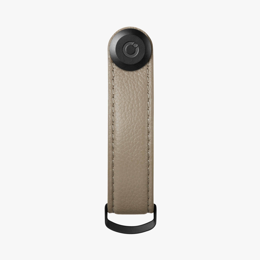 Orbitkey Pebbled Leather Key Organiser 荔枝皮鎖匙收納帶(淡褐色)