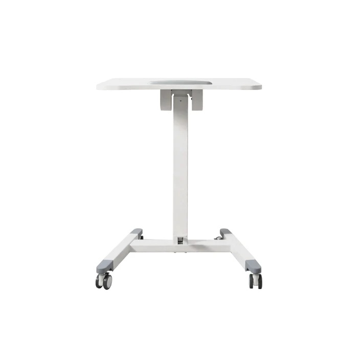 Zenox Ergonomics Rover Mobile Standing Desk 移動式手動升降人體工學辦公枱(白色)