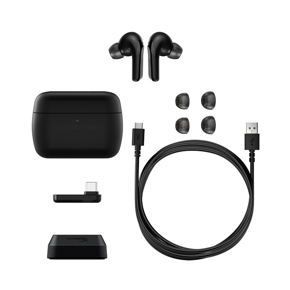 HyperX Cloud MIX Buds 2 ANC 入耳式遊戲耳機(黑色)