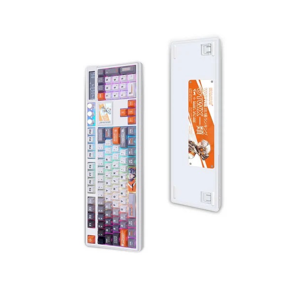 SKYLOONG GK104 Pro Full-size 無線機械式鍵盤 GK104P-QM1B(量子機甲No.1-海藍薔薇軸)