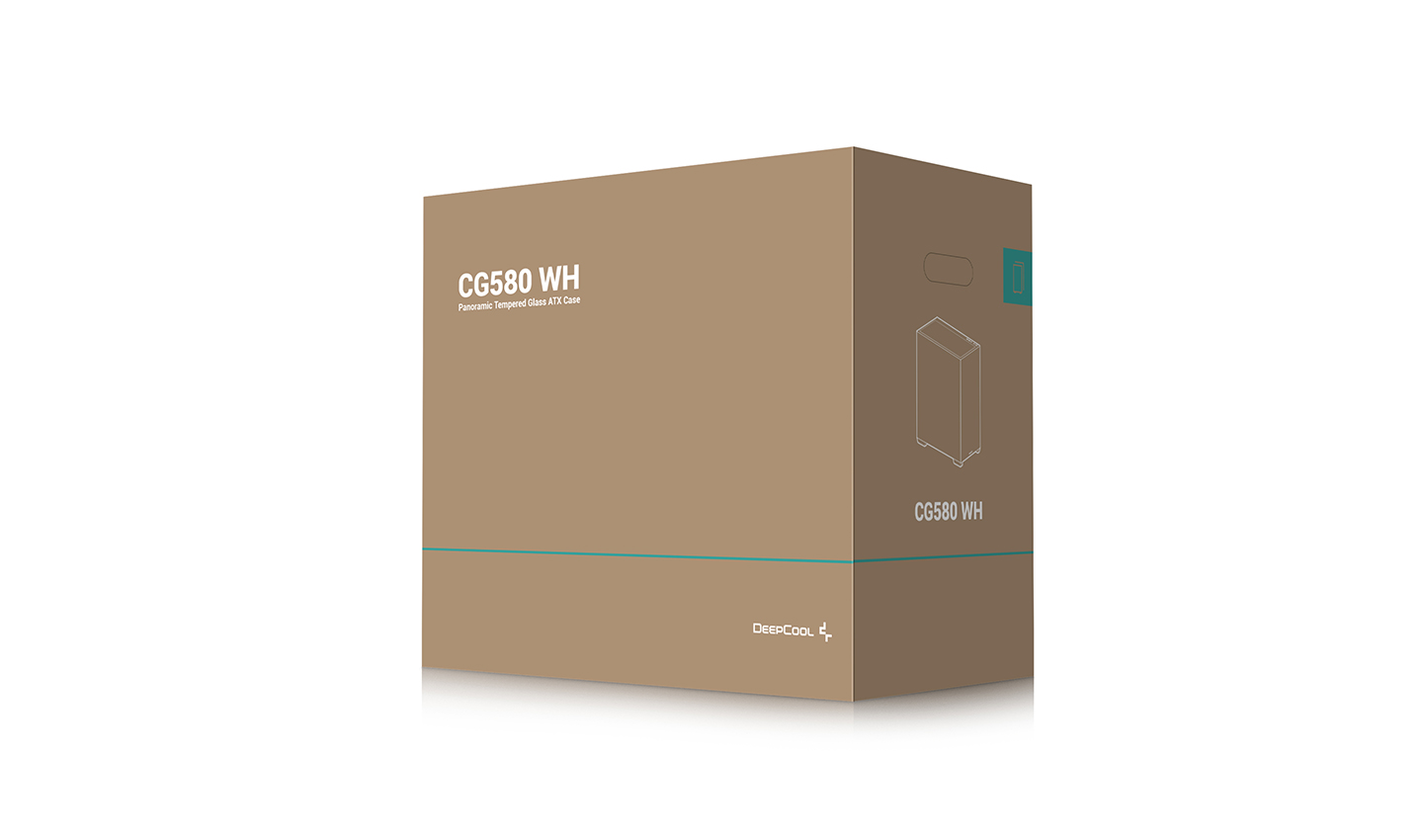 DeepCool CG580 ATX機箱(白色)