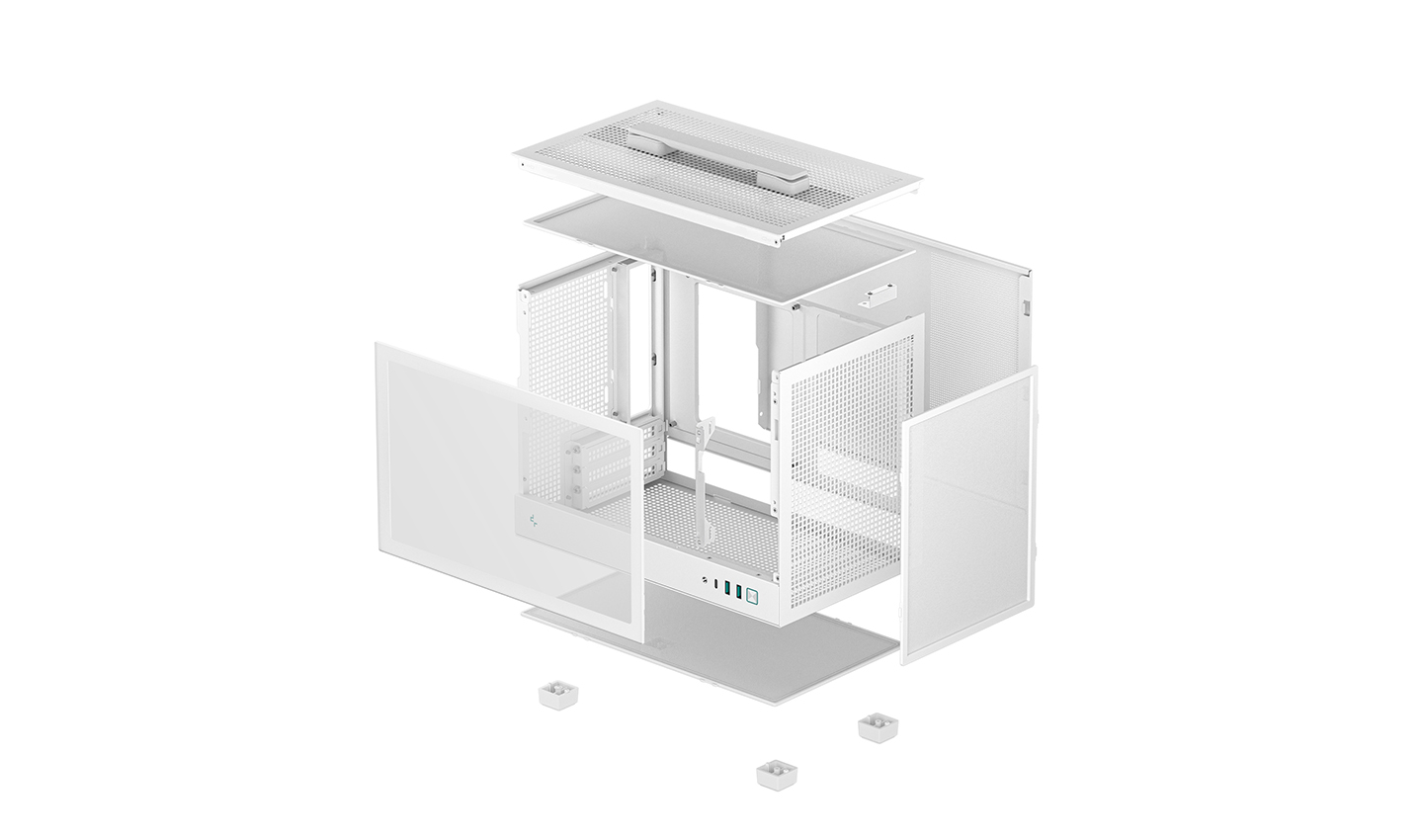 DeepCool CH160 ITX機箱(白色)