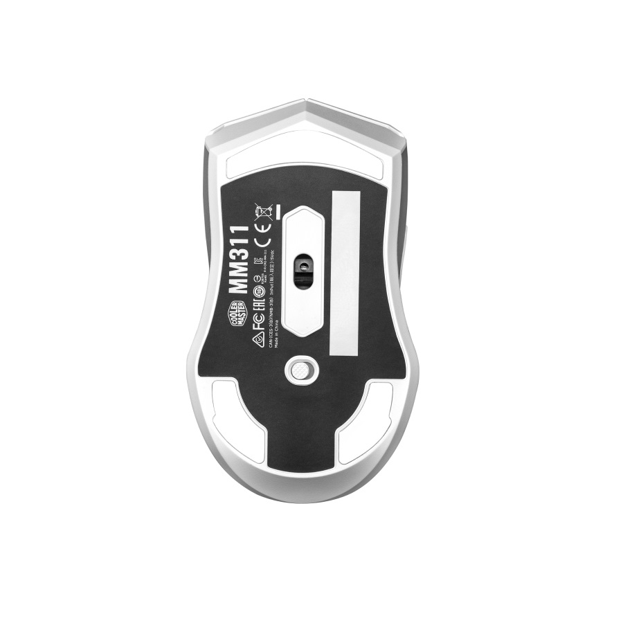 Cooler Master MM311 2.4GHz 無線光學滑鼠(白色)(白色)