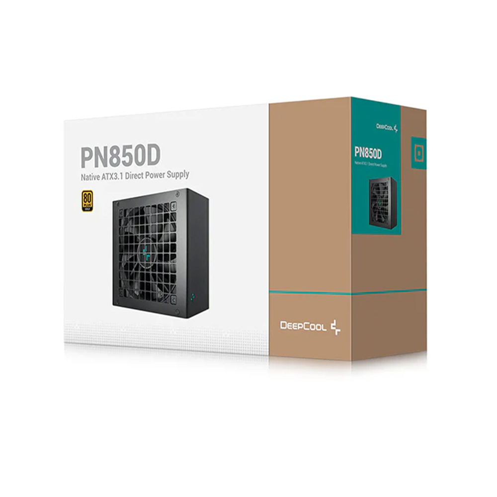 DeepCool PN850D 850W ATX3.1 非模組 金牌 電源供應器(R-PN850D-FC0B-UK)