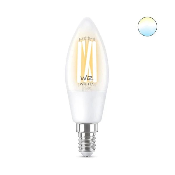 WiZ 冷暖白光 40W C35 E14 Wi-Fi 仿鎢絲 LED 智能燈泡