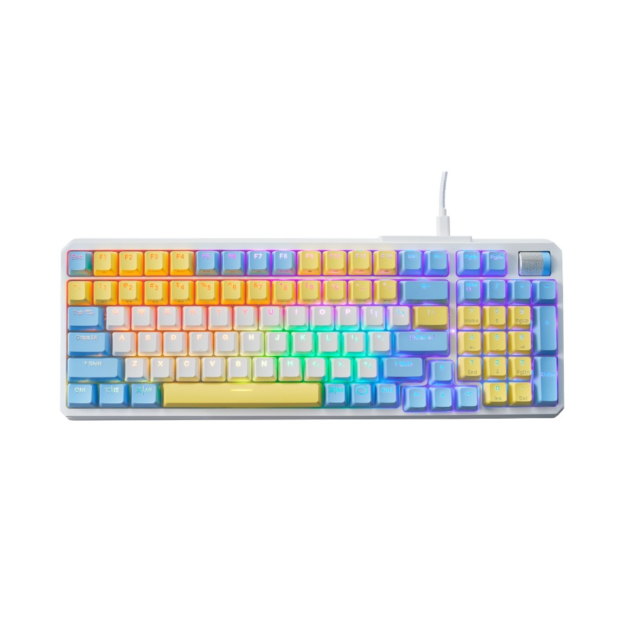 Cooler Master CK570 Gasket結構 櫻桃軸體 US Layout 機械式鍵盤(街頭霸王特別版)