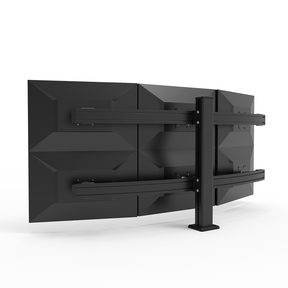 NewSence DT600 夾枱式六屏 Hex Monitor Stand 顯示器支架