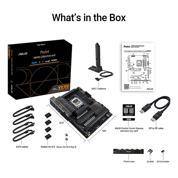 ASUS PROART X870E-CREATOR WIFI 主機板(MB-BX8EPCW)