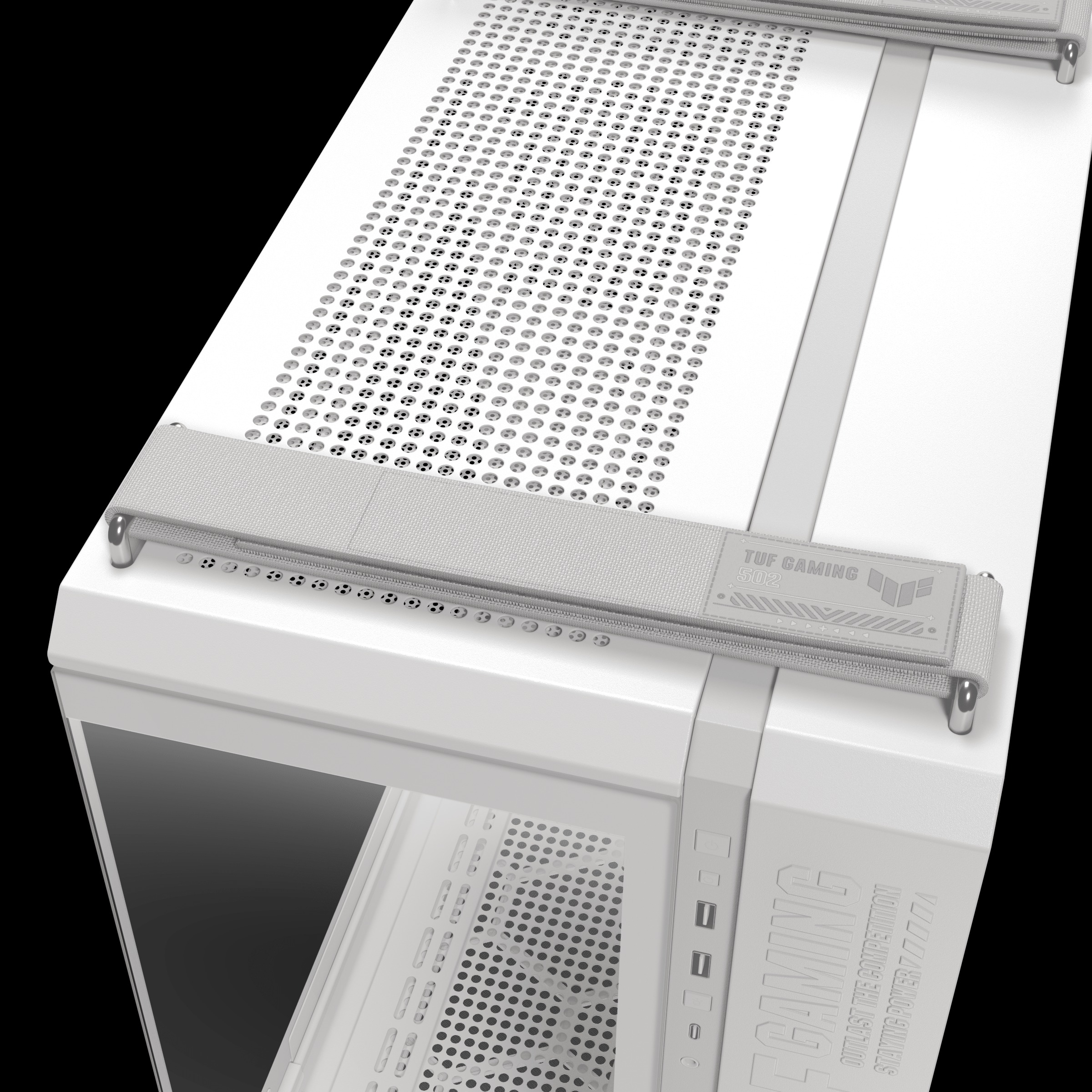 ASUS TUF GAMING GT502 Horizon ATX機箱(白色)
