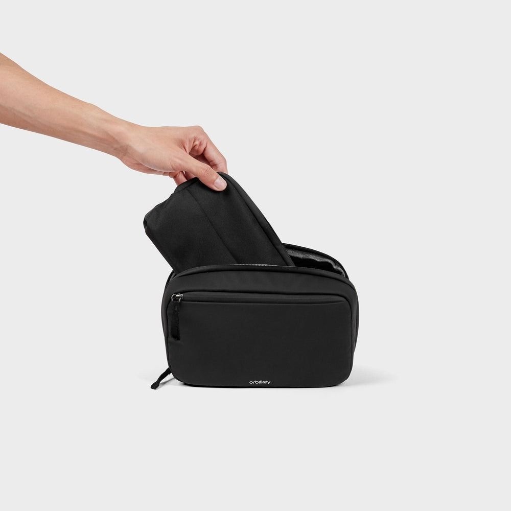 Orbitkey 2-in-1 Tech Pouch 二合一多功能便攜收納袋(黑色)