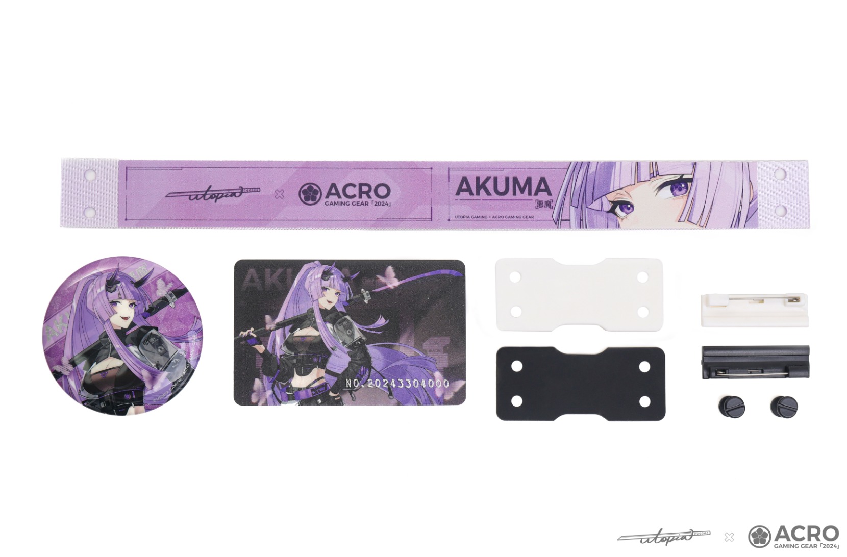 ACRO Gaming Gear 遊戲滑鼠墊(Akuma-490x420mm)
