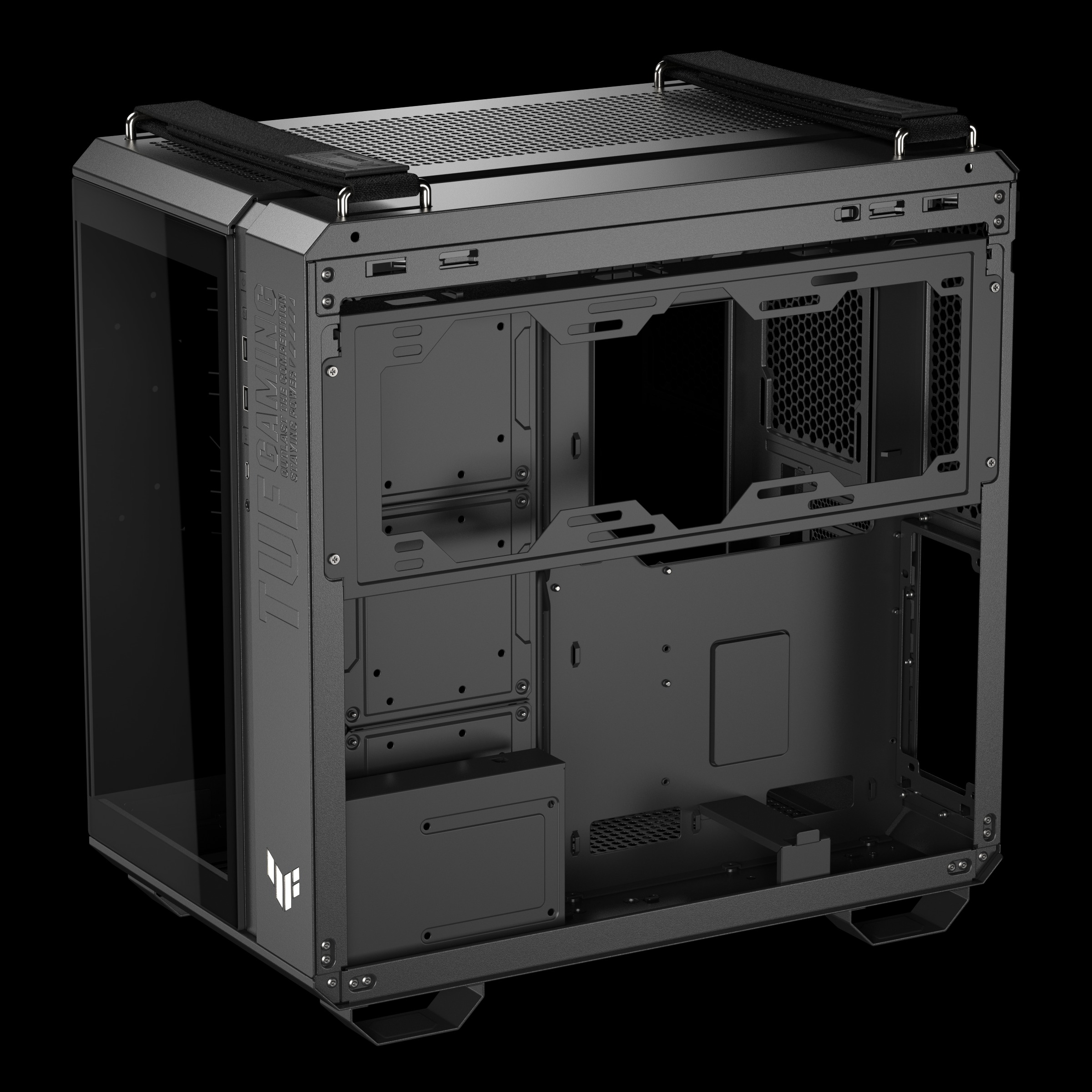 ASUS TUF GAMING GT502 Horizon ATX機箱(黑色)