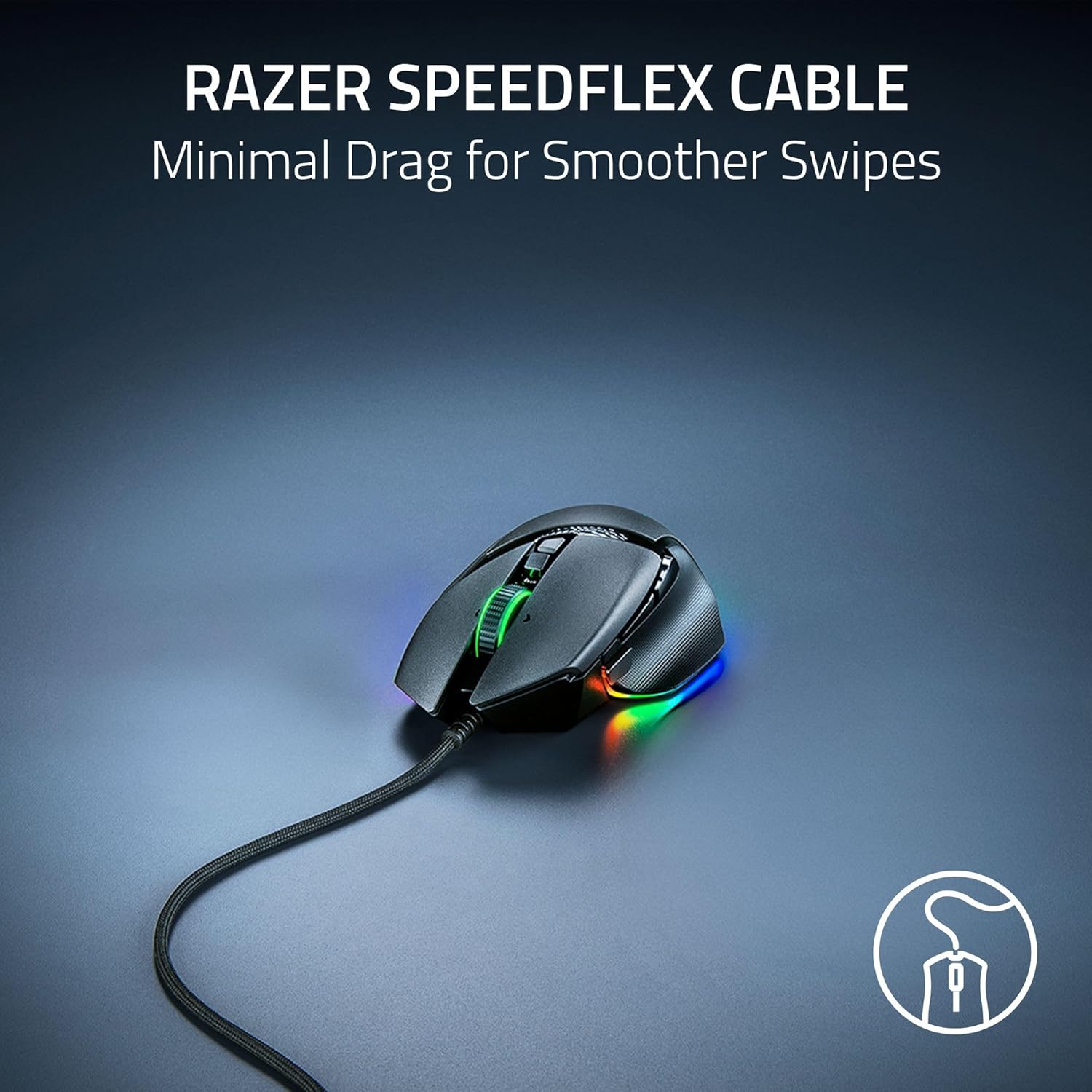 Razer Basilisk V3 35K 有線遊戲滑鼠(黑色)