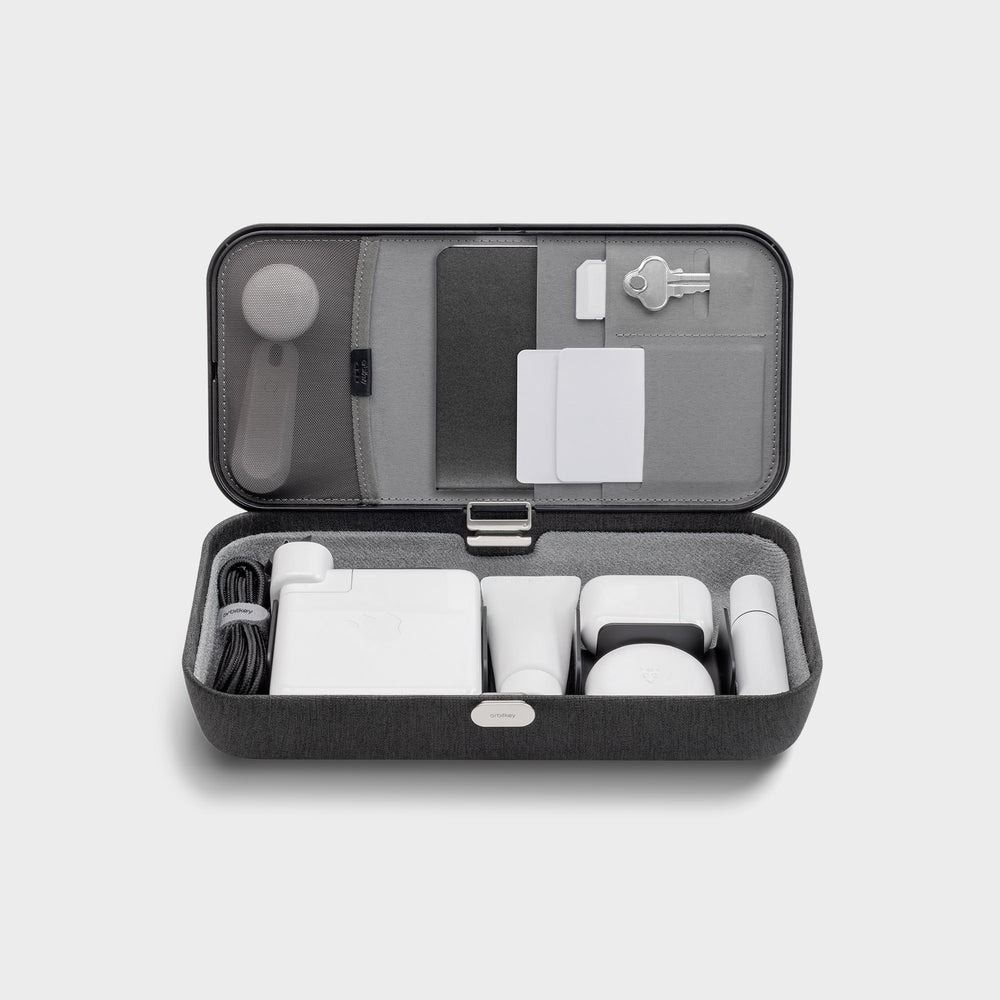Orbitkey Nest V2 Desktop Organiser 內置無線充電收納盒(黑色)