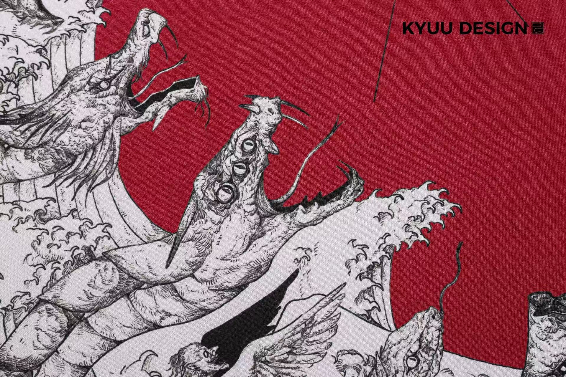 Kyuu Design 大蛇退治 遊戲滑鼠墊(490x420mm)