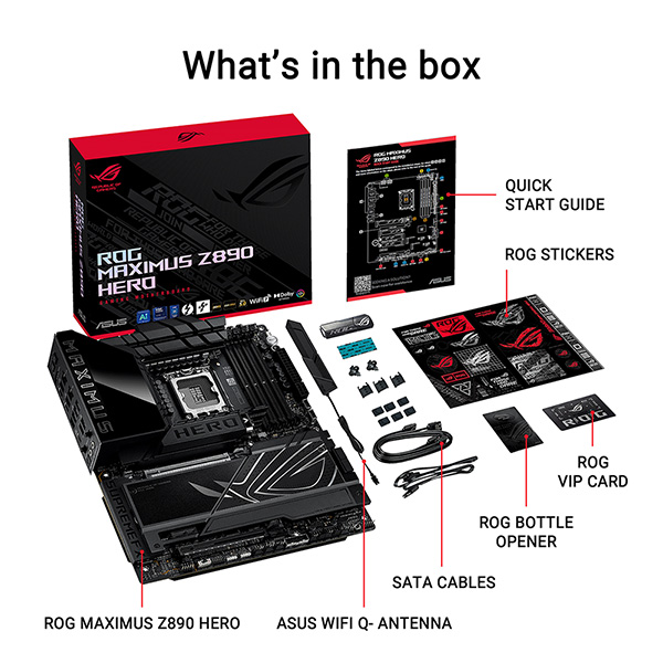 ASUS ROG MAXIMUS Z890 HERO ATX主機板