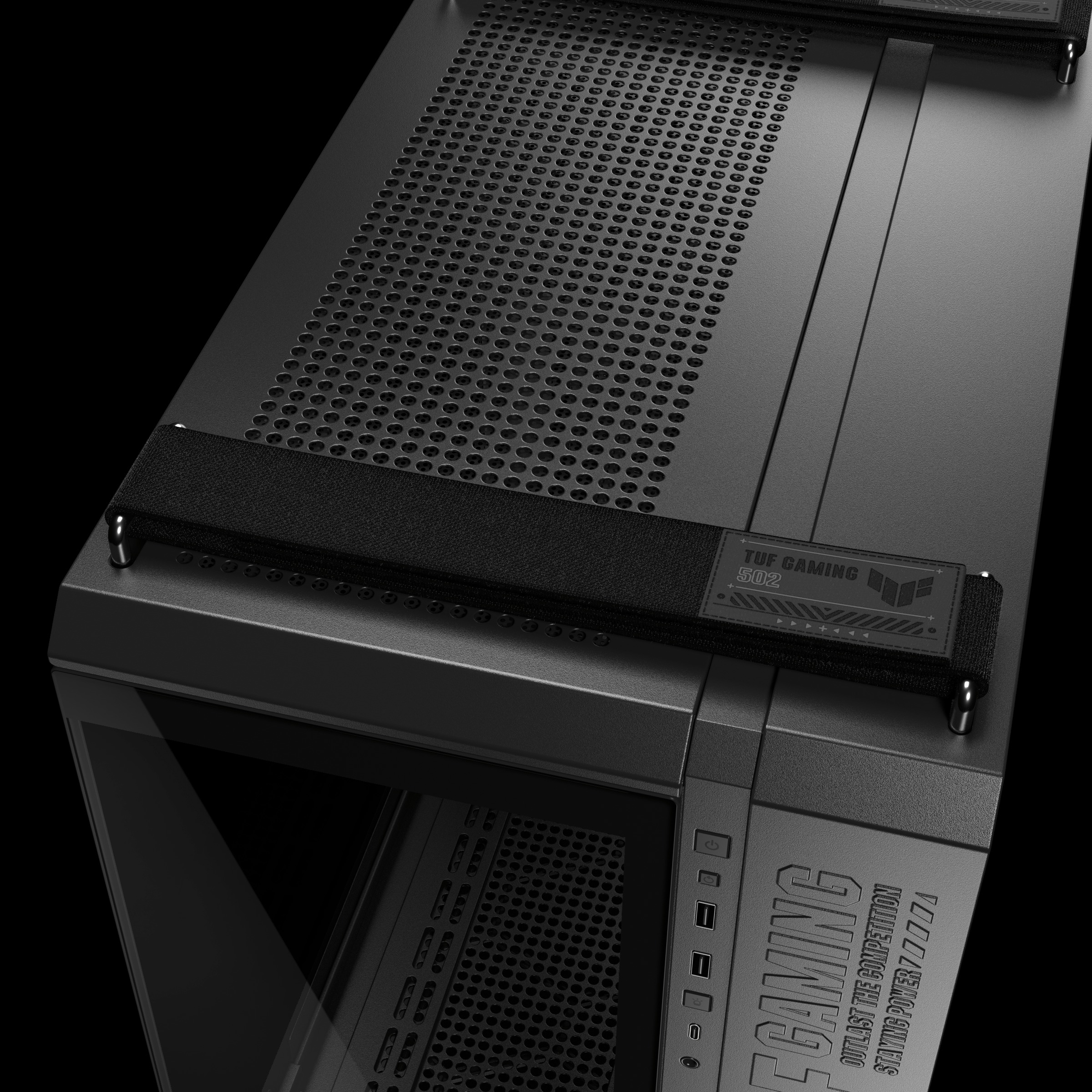 ASUS TUF GAMING GT502 Horizon ATX機箱(黑色)